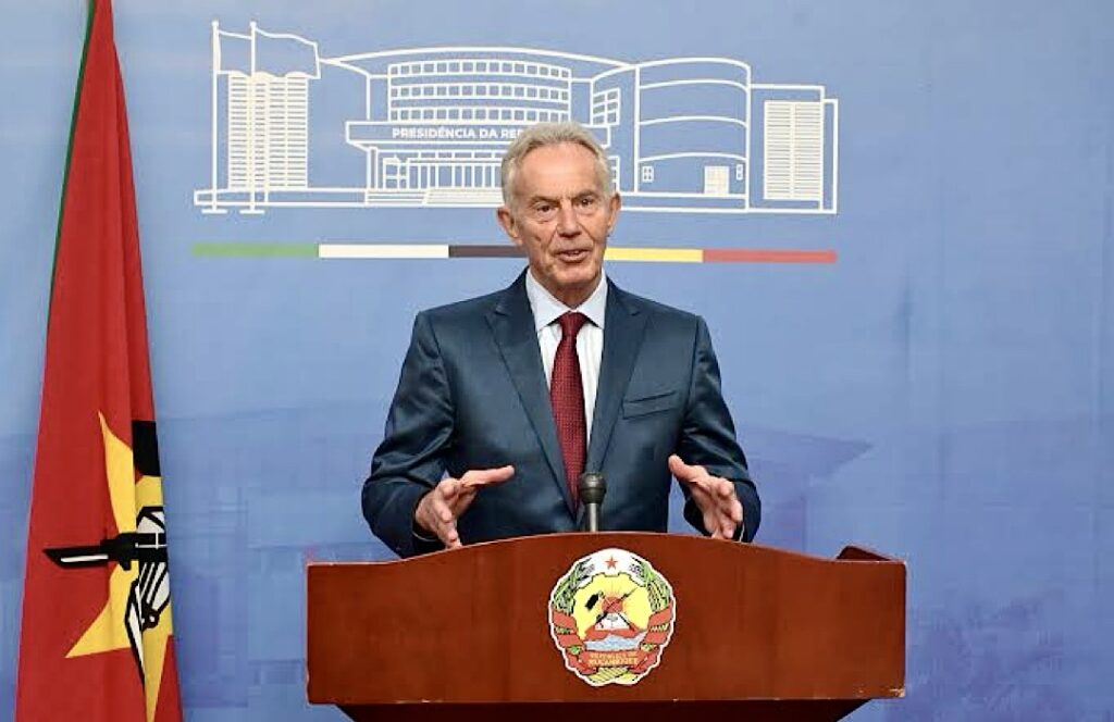 Tony Blair destaca potencial de desenvolvimento estratégico de Moçambique