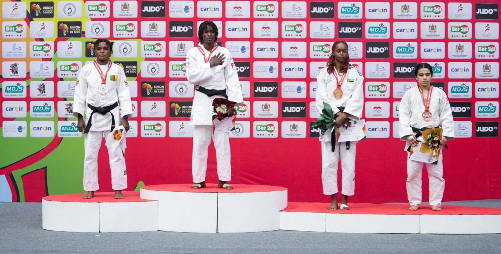 Shenidy Tsemane alcança medalha de bronze no Campeonato Africano de Juniores de Judo em Casablanca
