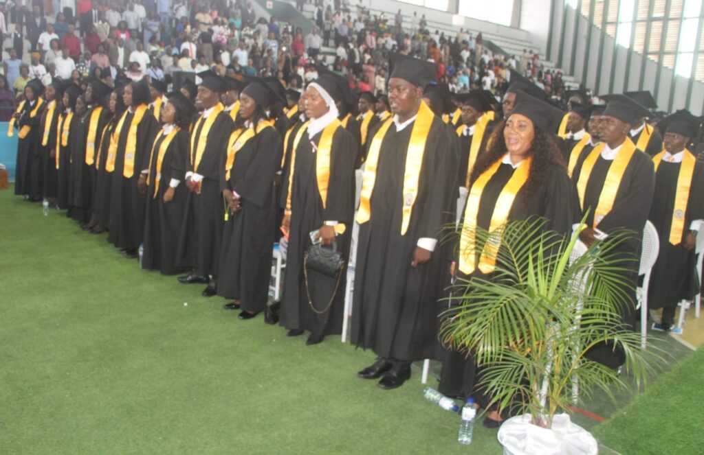 Cerimónia de graduação de estudantes da Universidade Licungo