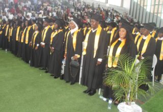 Cerimónia de graduação de estudantes da Universidade Licungo